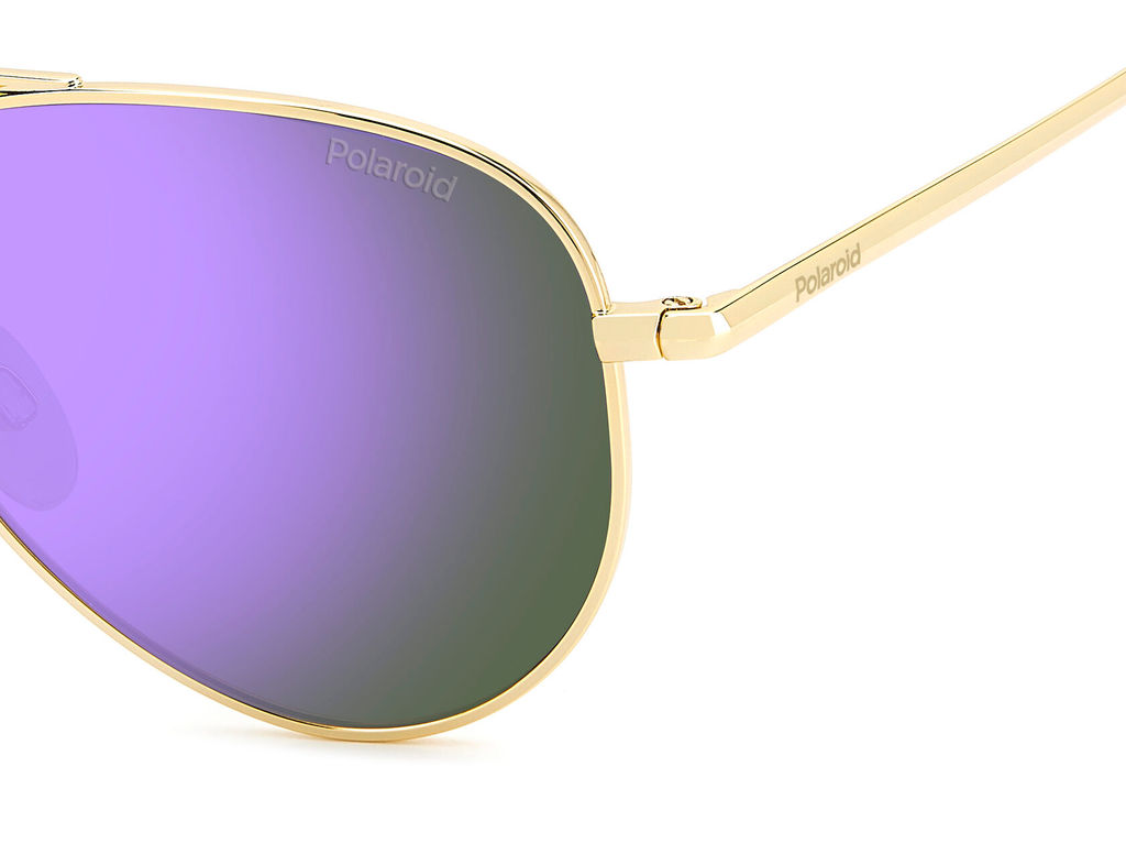 Солнцезащитные очки Polaroid Kids PLD 8015/N Золотой, детские фото 4