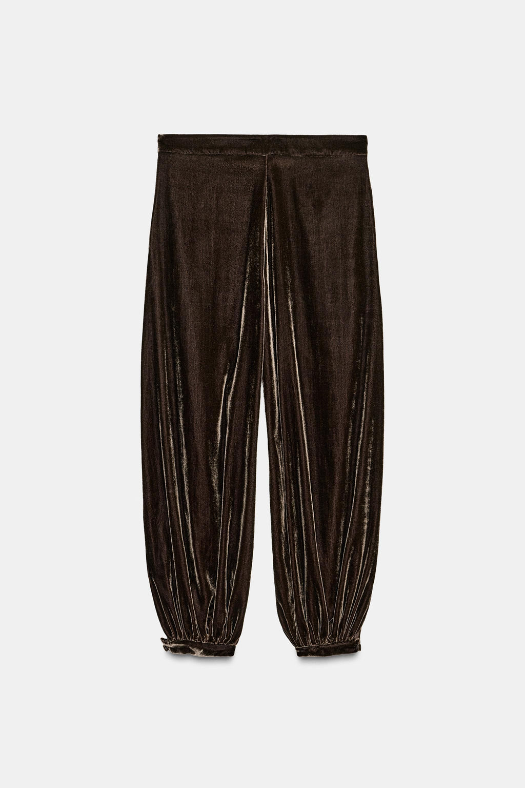 VELVET TROUSERS ZW COLLECTION - Zara фото 9