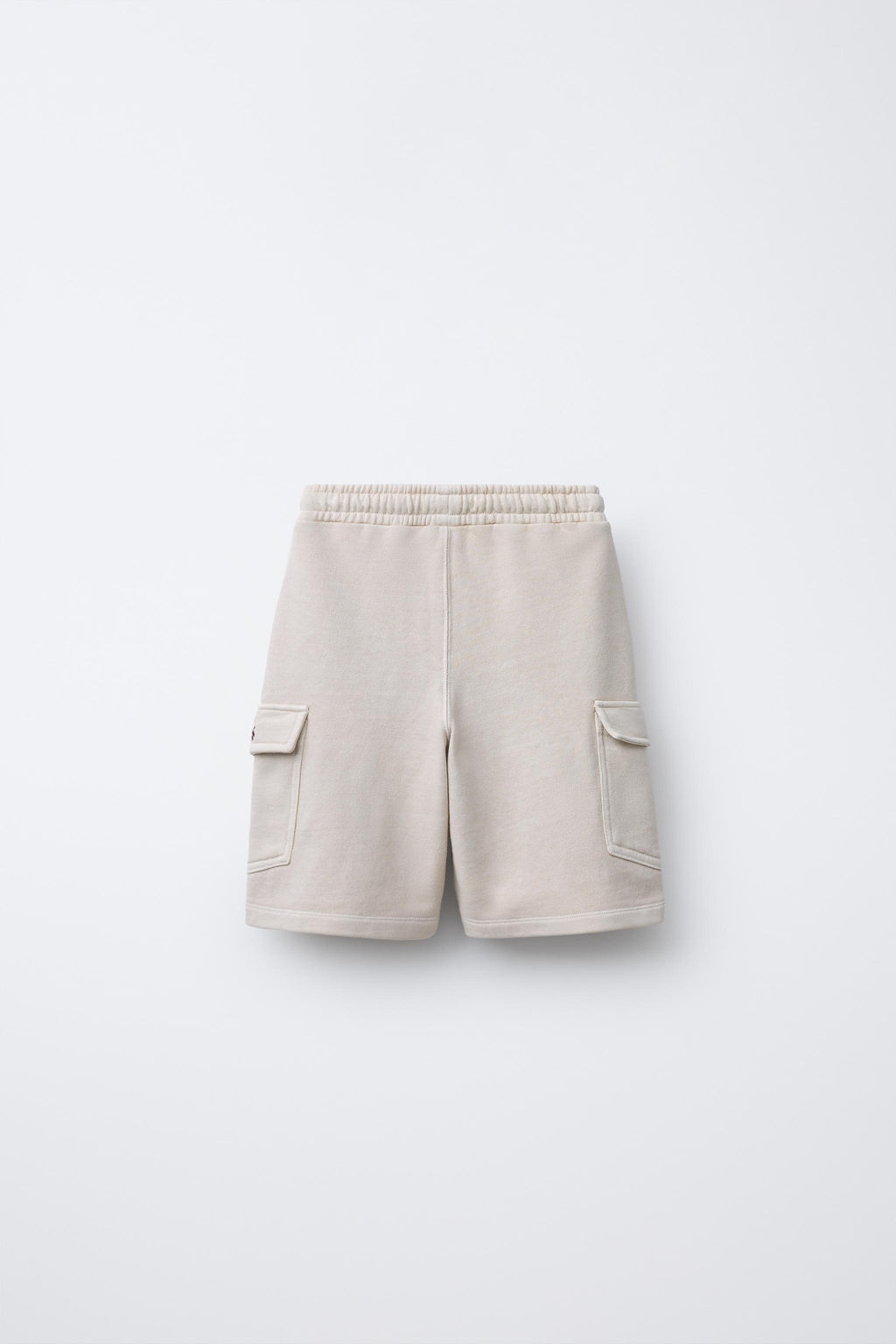 STRAIGHT FIT GRAFFITI CARGO BERMUDA SHORTS - Zara фото 2