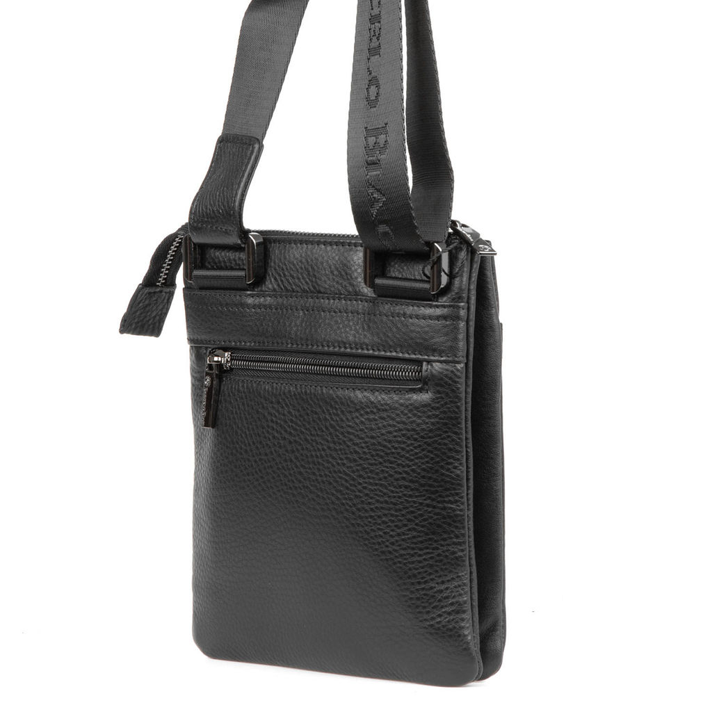 Мужская кожаная сумка - Barcelo biagi фото 3