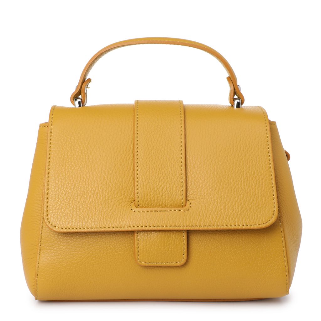 Женская сумка с ручкой DIVAS BAG ARGELIA Артикул 2360007, горчичный