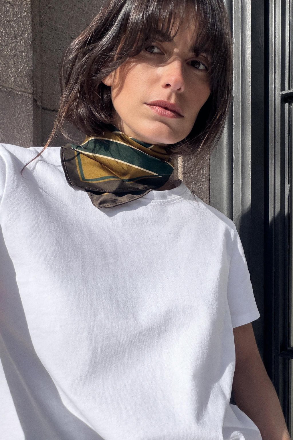 100% VISCOSE STRIPED PRINT SCARF - Zara фото 8