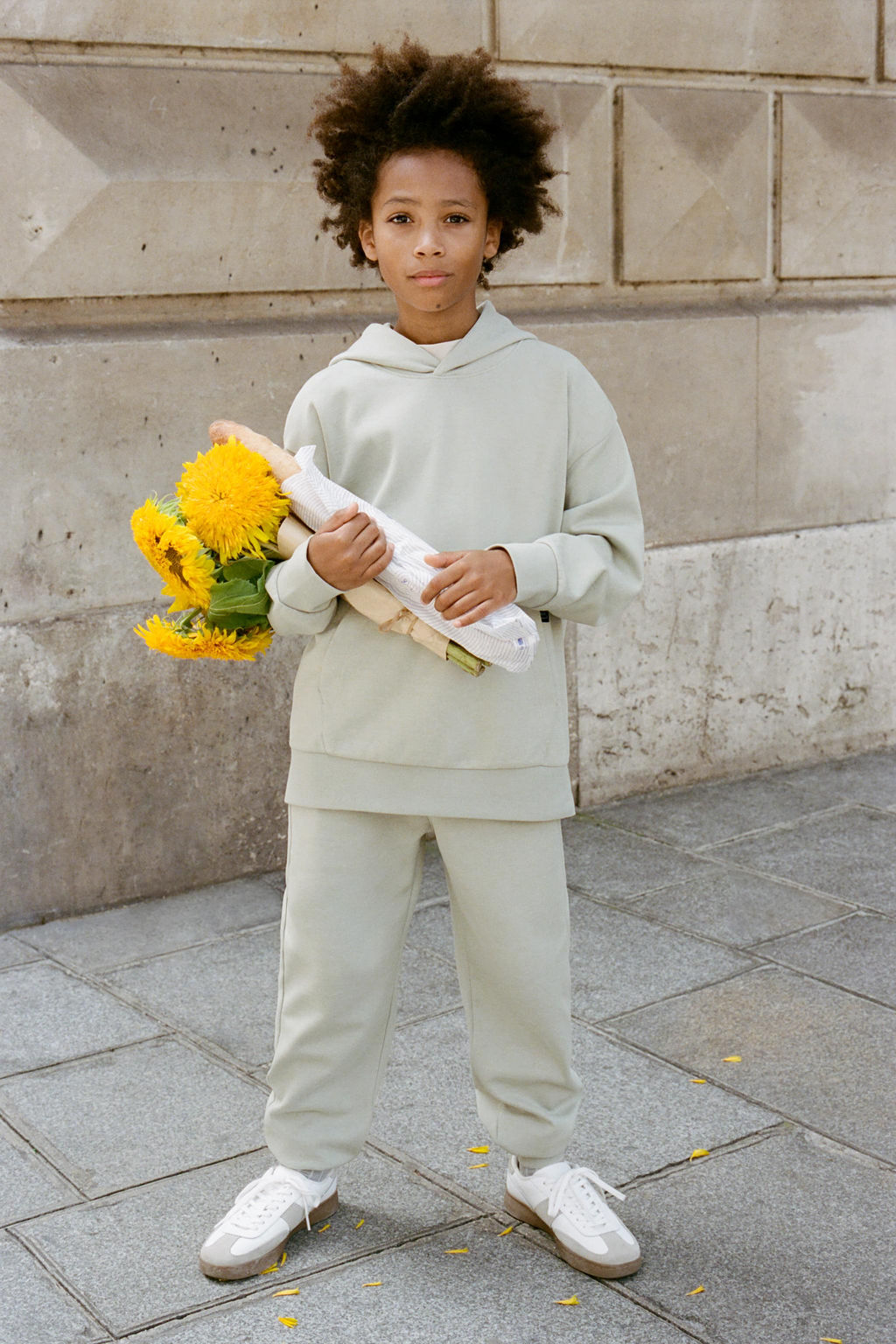 INTERLOCK HOODIE AND JOGGERS SET - Zara фото 9