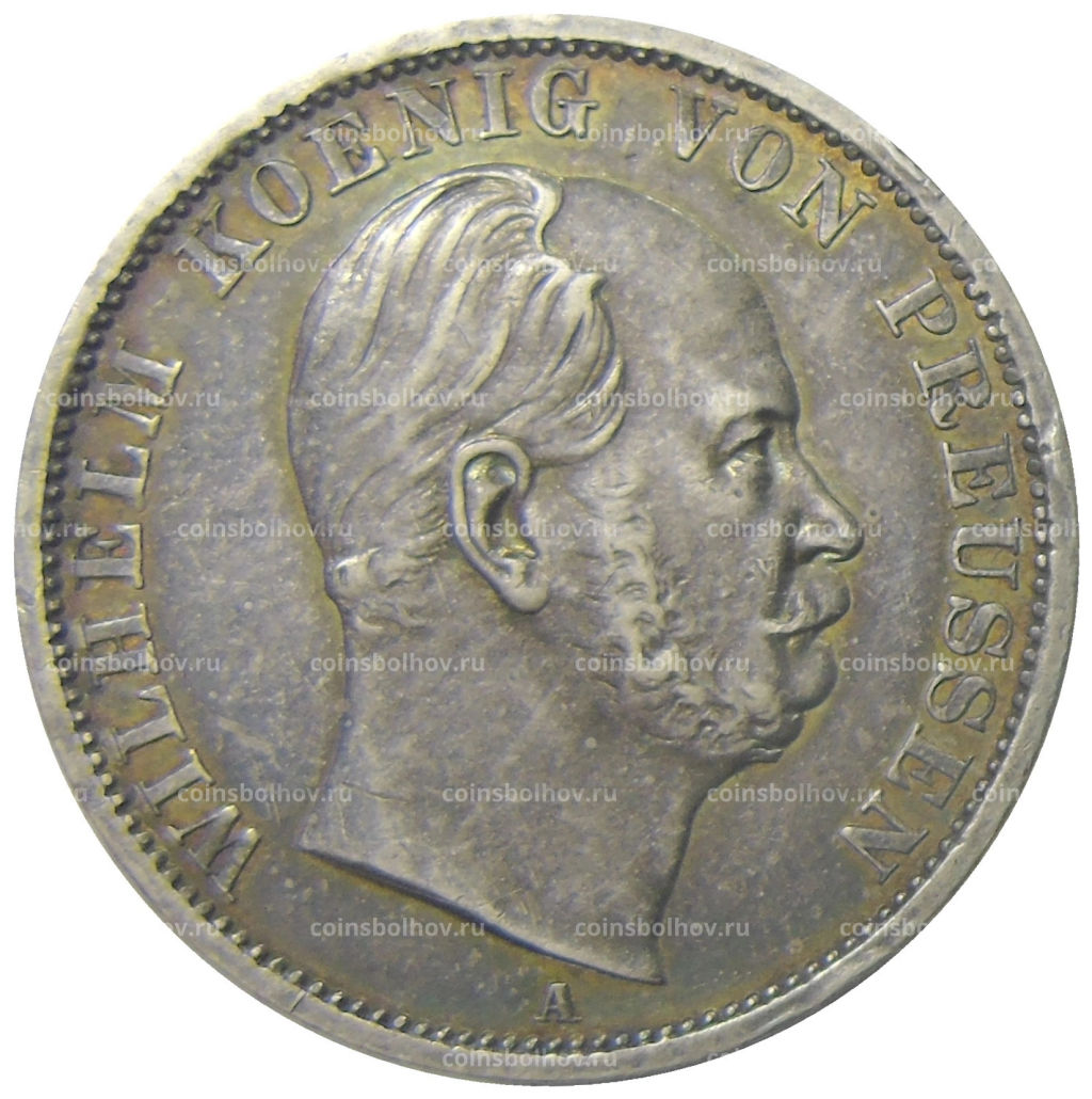 1 союзный талер 1870 года A Германские государства  Пруссия