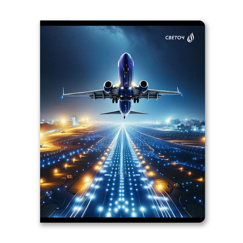 Светоч Т202 Тетрадь ученическая общая, A5 80 л. на скобе 65 г/кв.м , белизна 100 % 5 шт. клетка 01524 Океан возможностей  фото 3