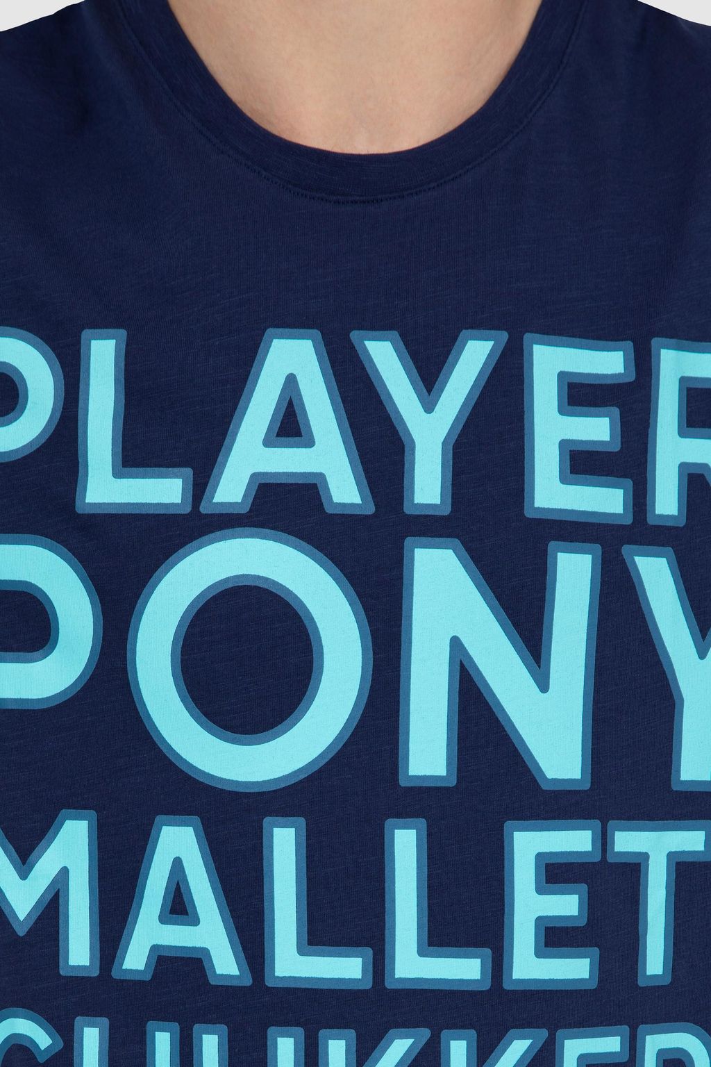 U. S. Polo Assn Мужская темно-синяя футболка с круглым вырезом - U.s. polo assn фото 6