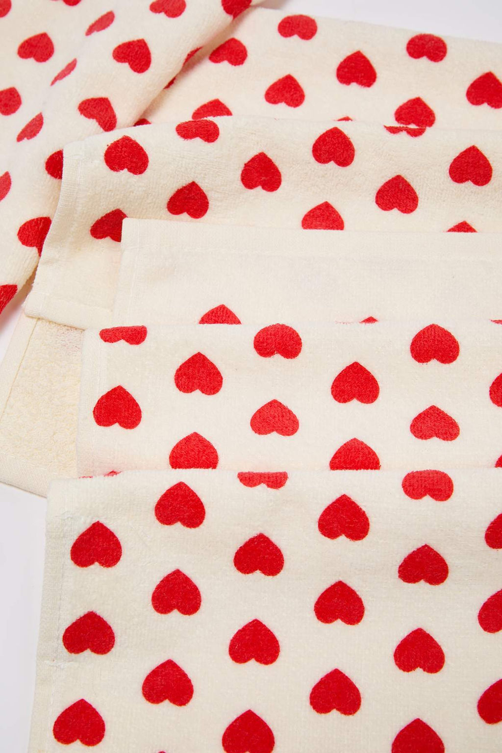 3lu Kalp Bask?l? 30x50 Mutfak Havlusu&Kurulama Bezi TPHAW26SM00001 - Trendyolmilla фото 3