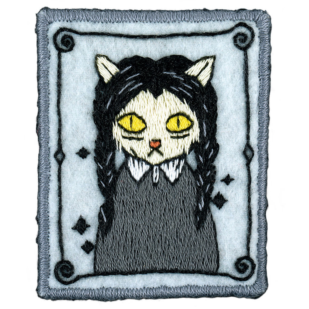 Набор для вышивания PANNA Живая картина JK-2335 Брошь. Мяунсдэй 4.5 х 6 см