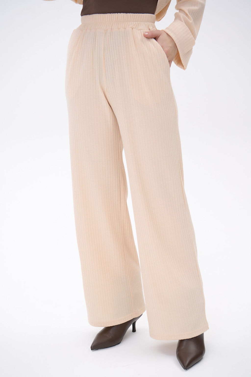 Брюки Эмили (бежевый) - Эльза фото 4