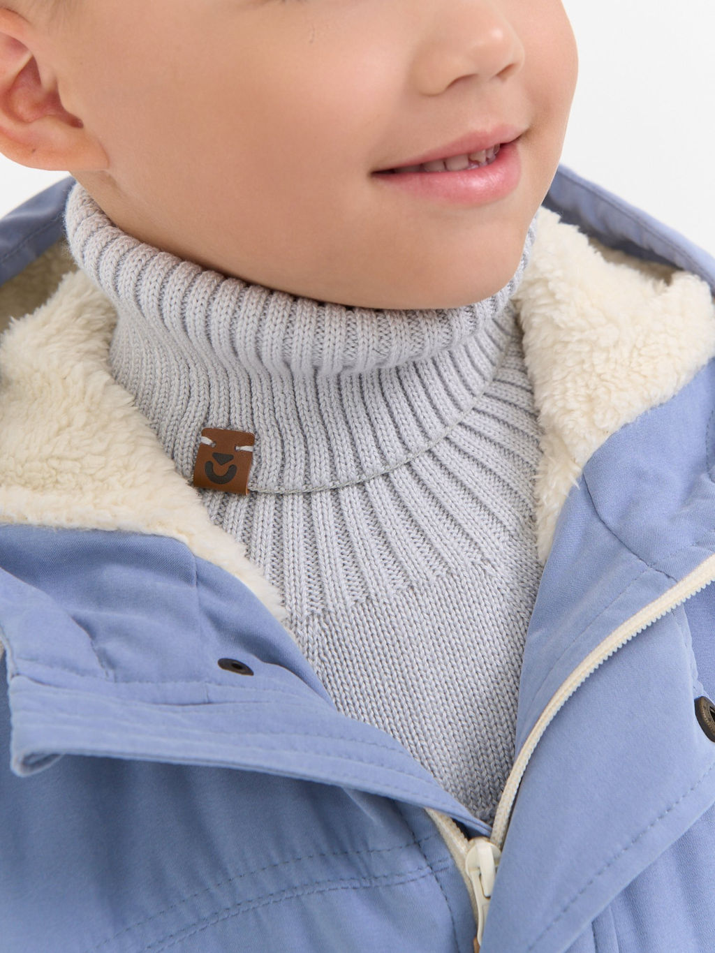 Манишка хлопковая Серебро - Bungly фото 2