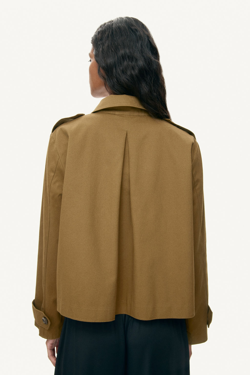 Chaqueta estilo gabardina de algod?n - H&m фото 6