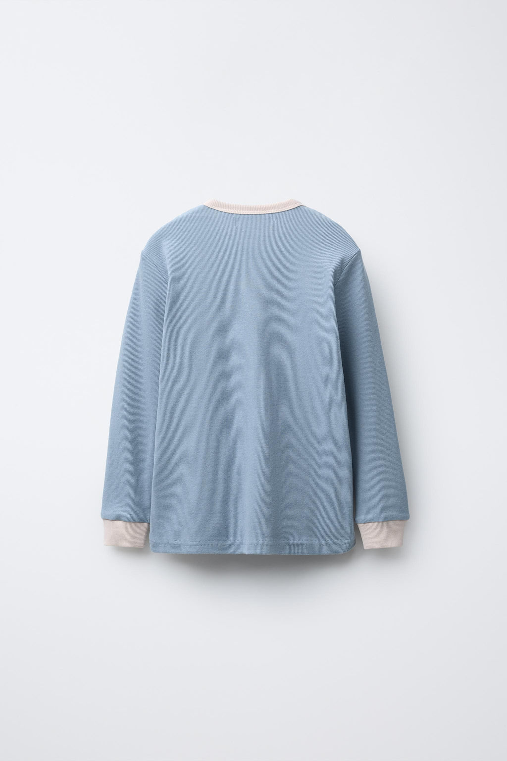 6-14 YEARS/CONTRAST RIBBED PYJAMAS - Zara фото 3