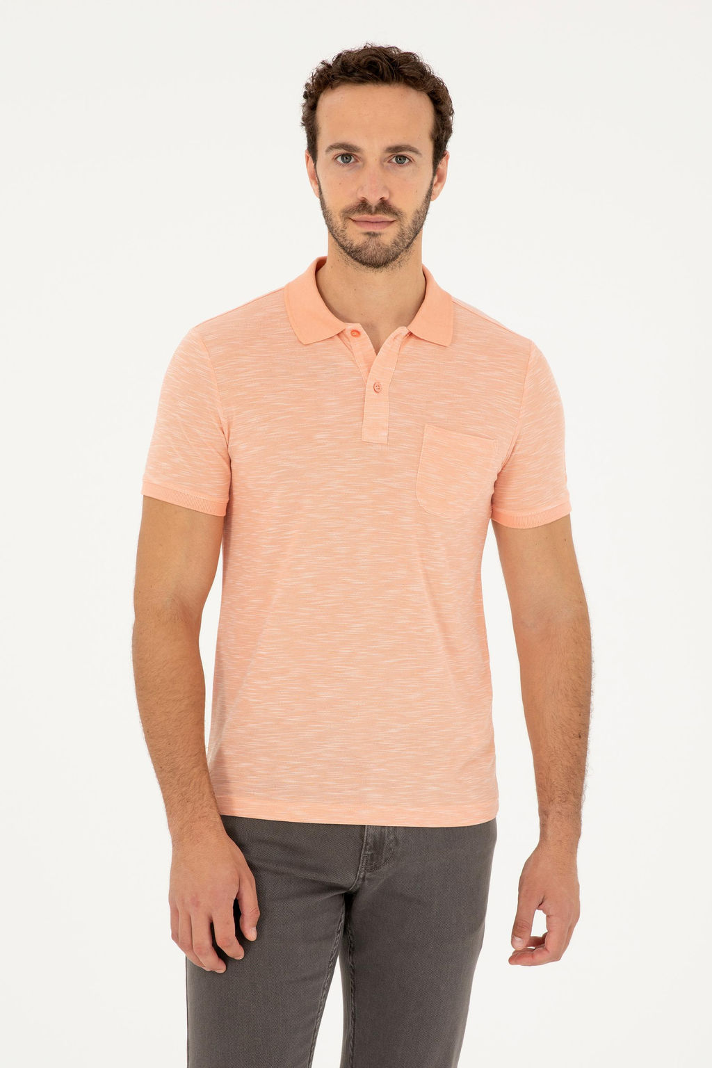 U. S. Polo Assn / Мужская футболка с лососем - U.s. polo assn фото 8