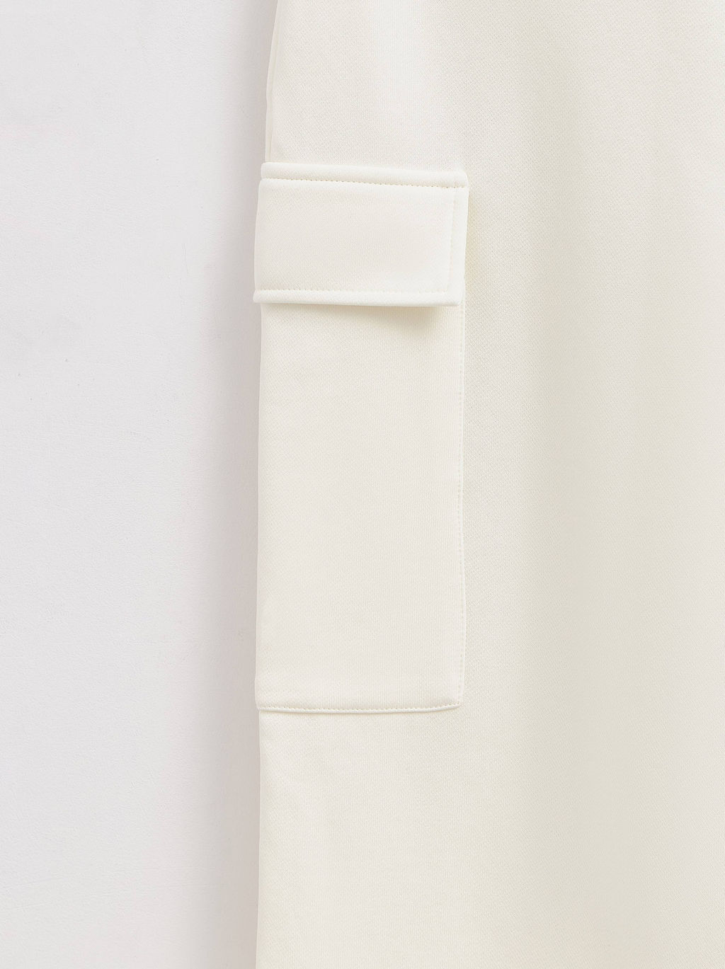 CONTE Брюки из футера с накладными карманами LBK 2584 off-white - Conte elegant фото 8