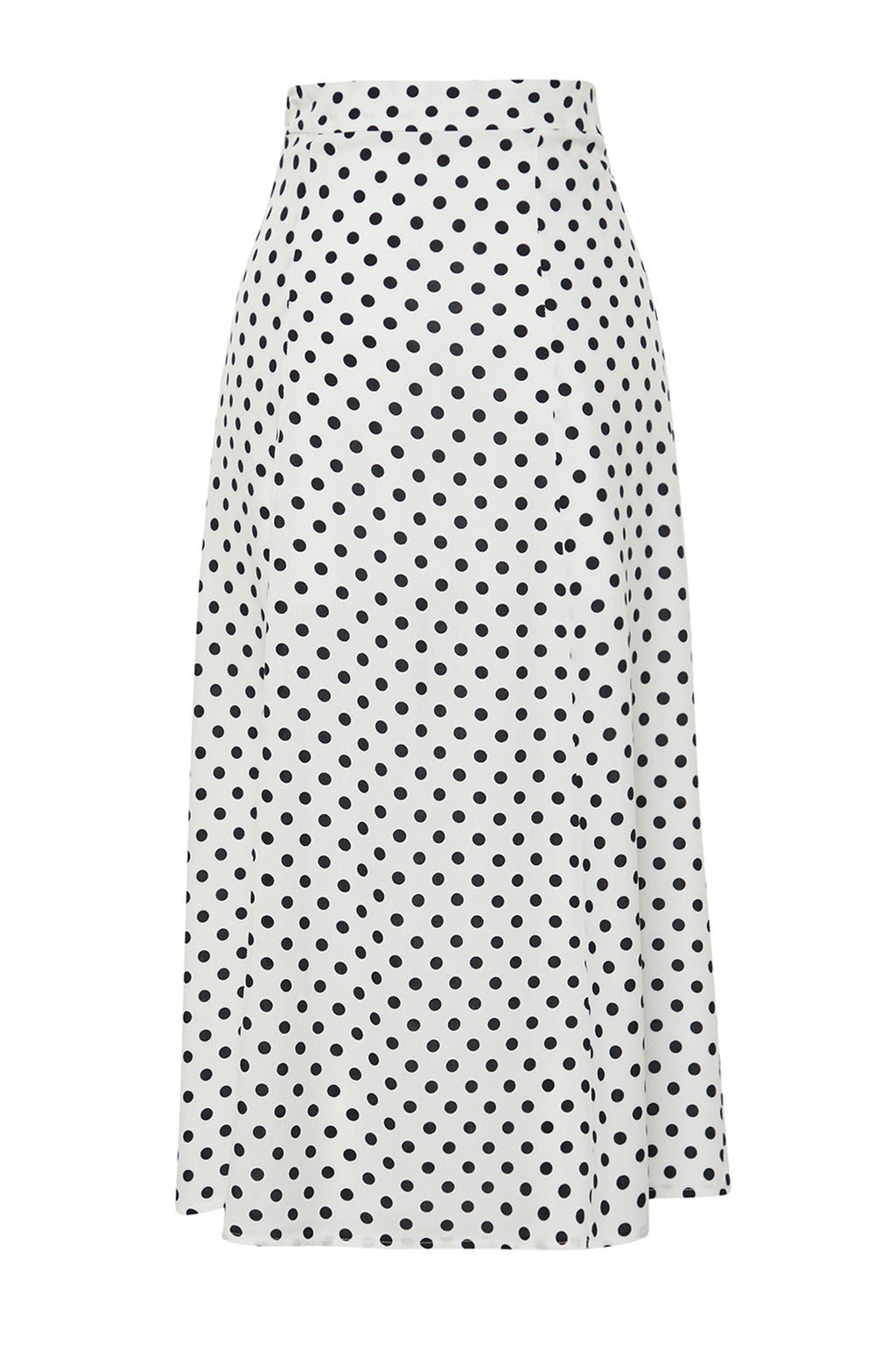 TRENDYOLMILLA Koyu Lacivert Desenli Y?rtmac Detayl? Viskon Midi Dokuma Etek TWOAW20ET0205 фото 7