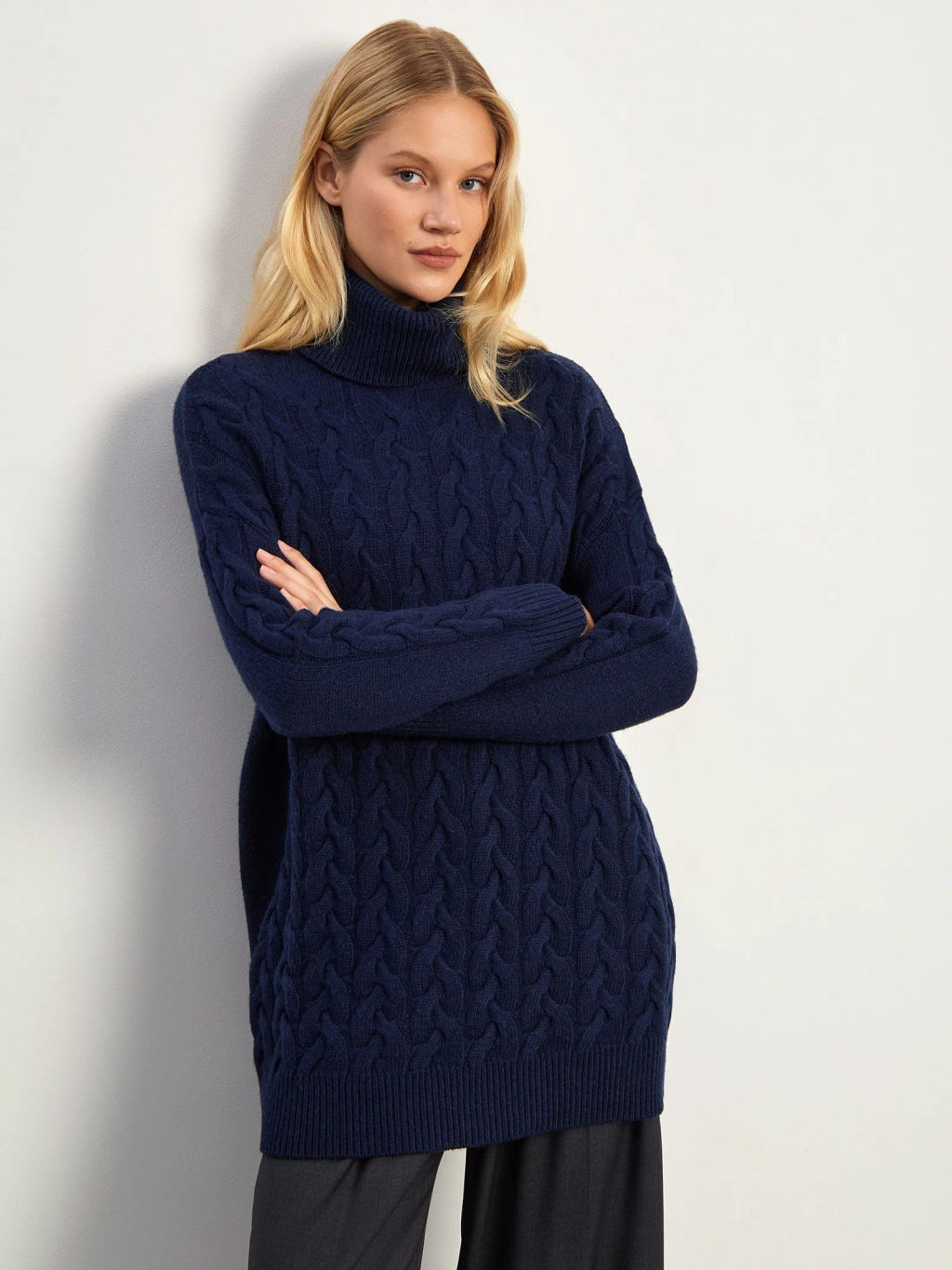 Свитер с содержанием кашемира B2667/naver - Emka фото 8