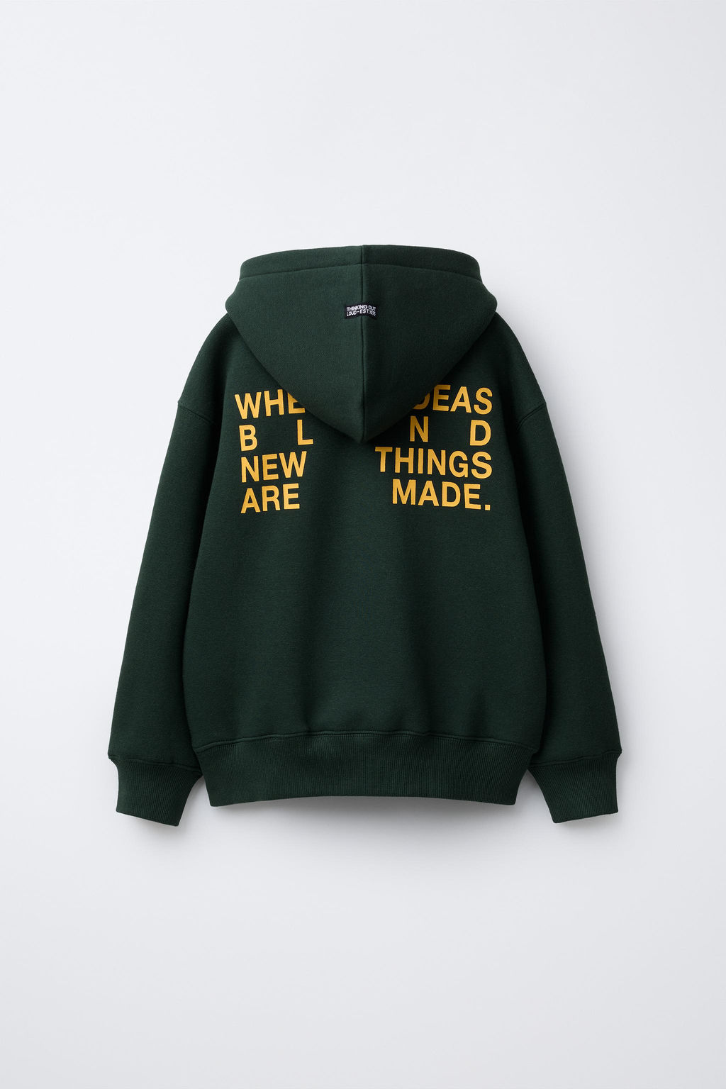 SLOGAN PRINT HOODIE - Zara фото 2