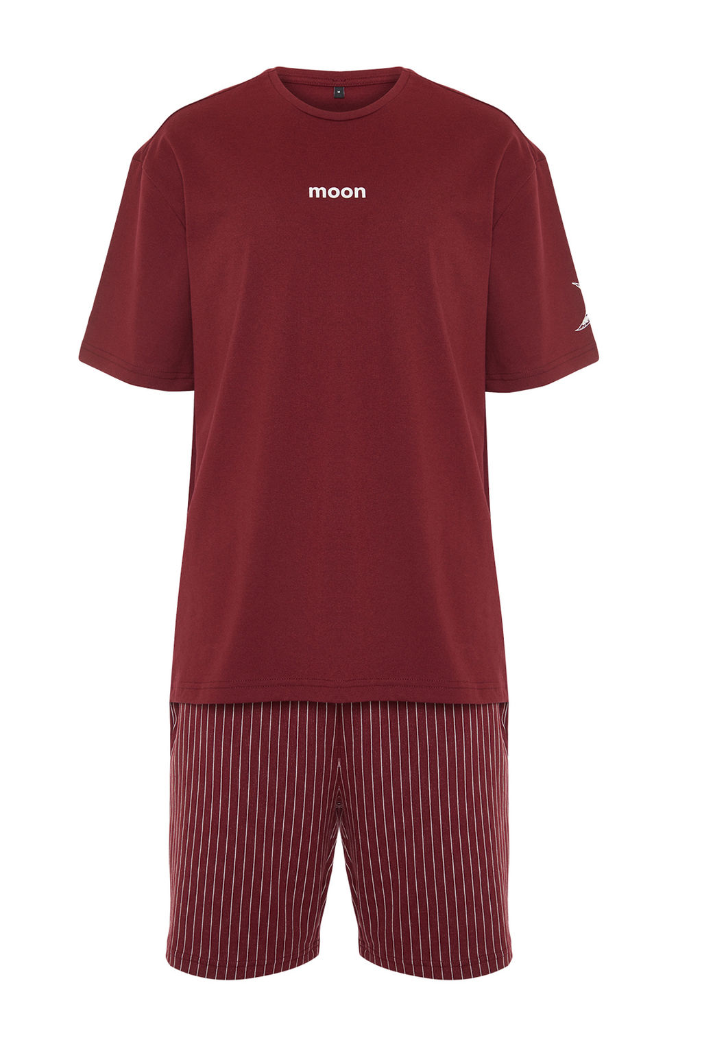 TRENDYOL MAN Bordo Regular Fit Yazl?k Sortlu Pijama Tak?m? THMSS21PT1005 - Trendyolmilla фото 21