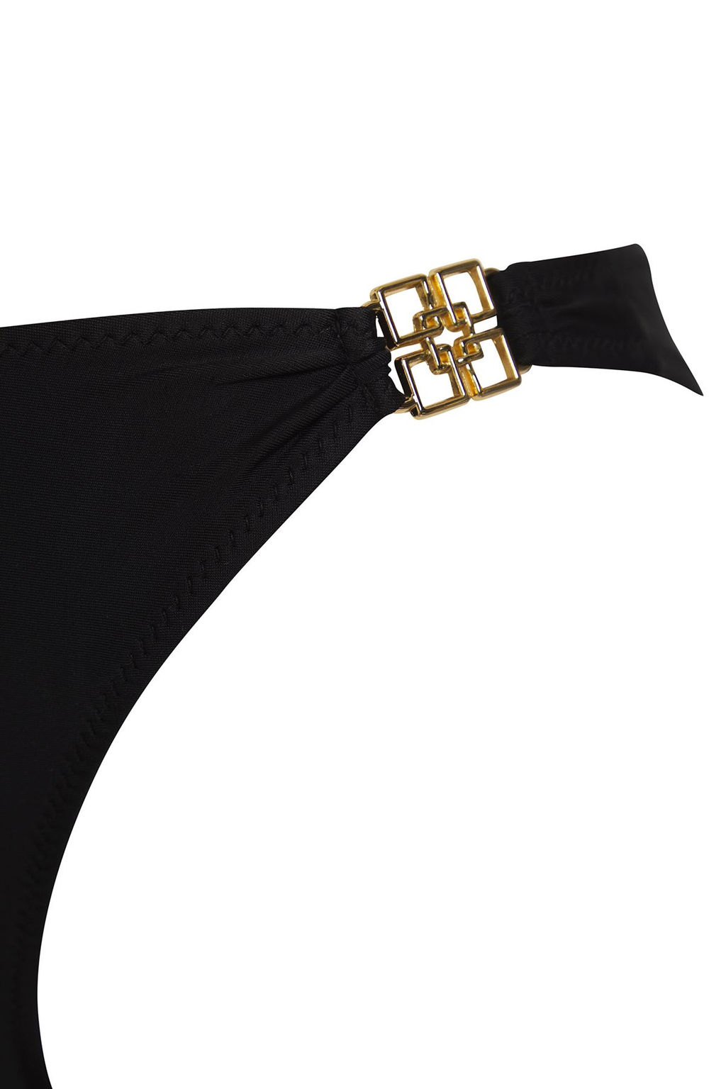 TRENDYOLMILLA Siyah Ucgen Aksesuarl? Regular Bikini Tak?m? TBESS25BT00008 фото 7