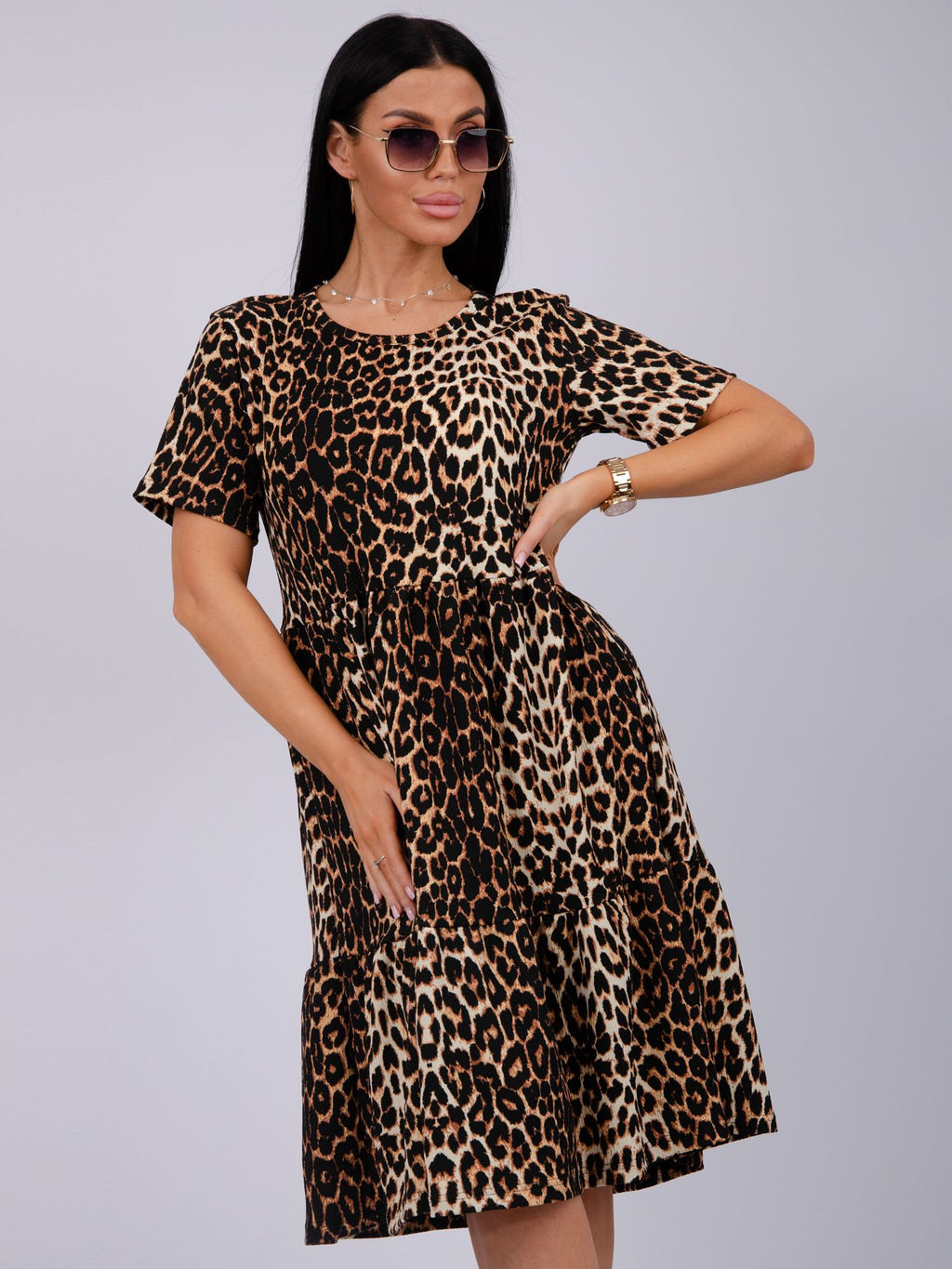 Платье Эскада Жатка до 60 размера - Малина фото 72