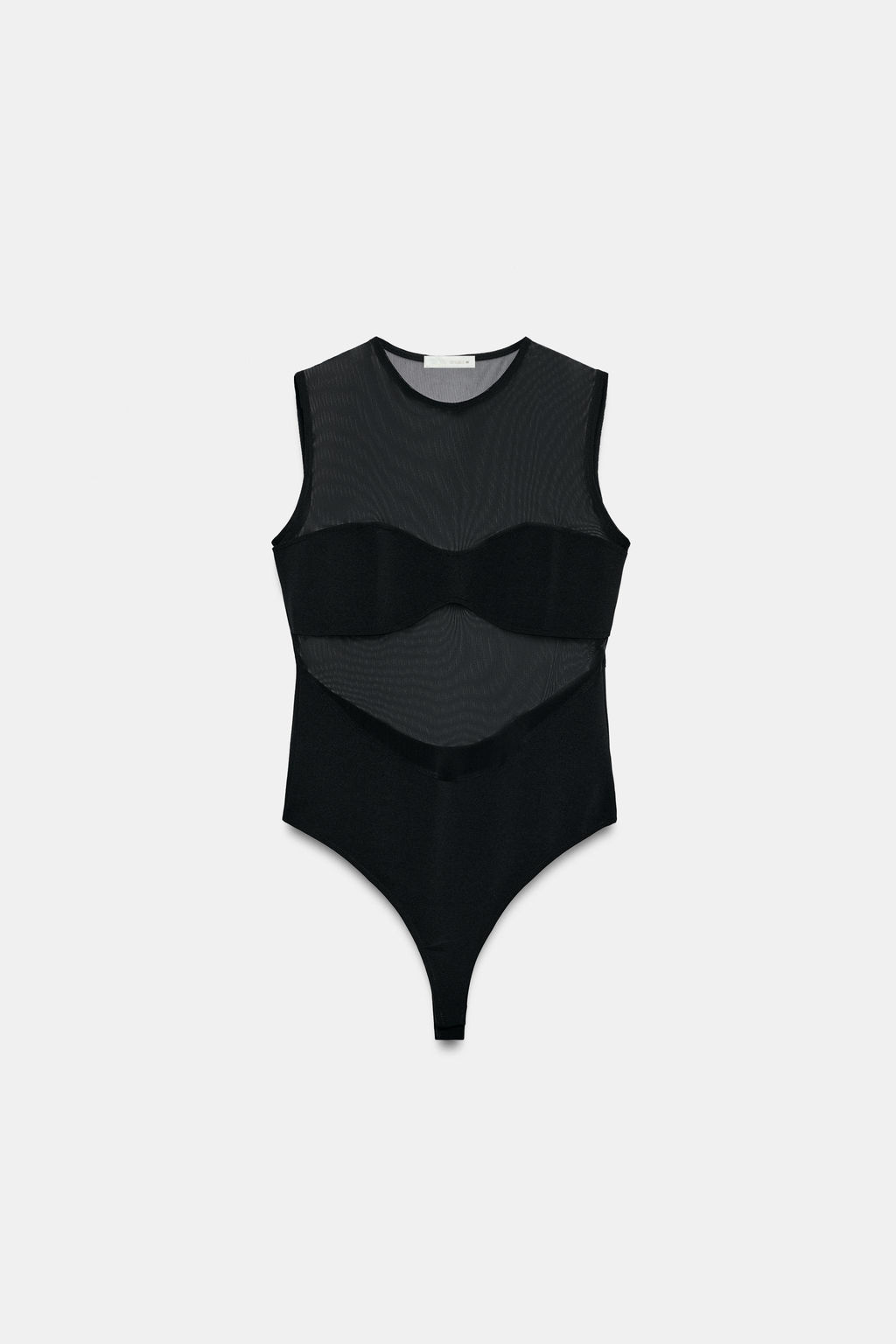 BODY COMBINADO TUL / Negro - Zara фото 4