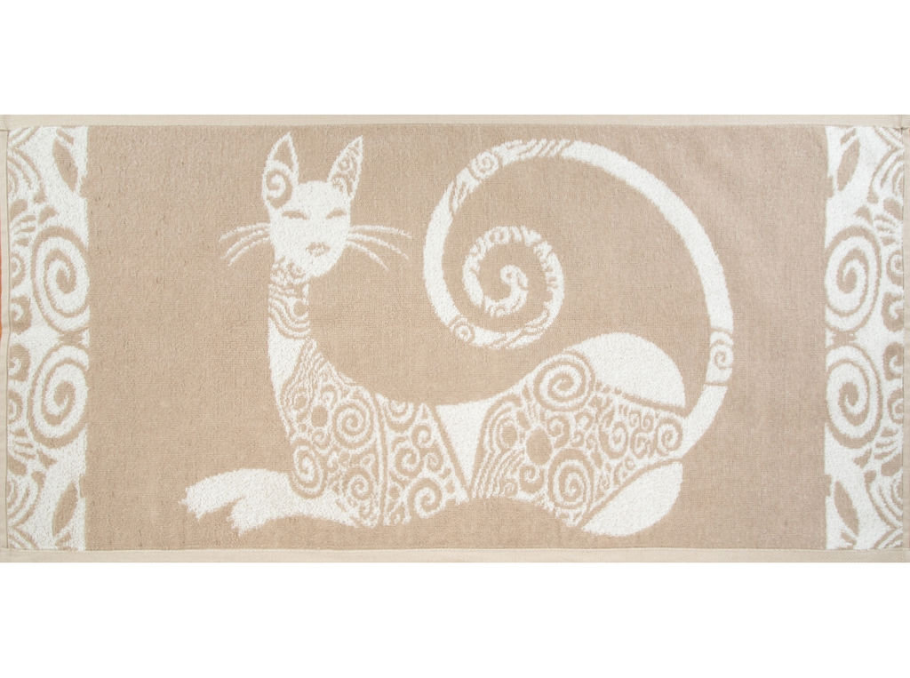 Полотенце махровое 6с104.513ж2 Анжелина (лен3) 81х40см