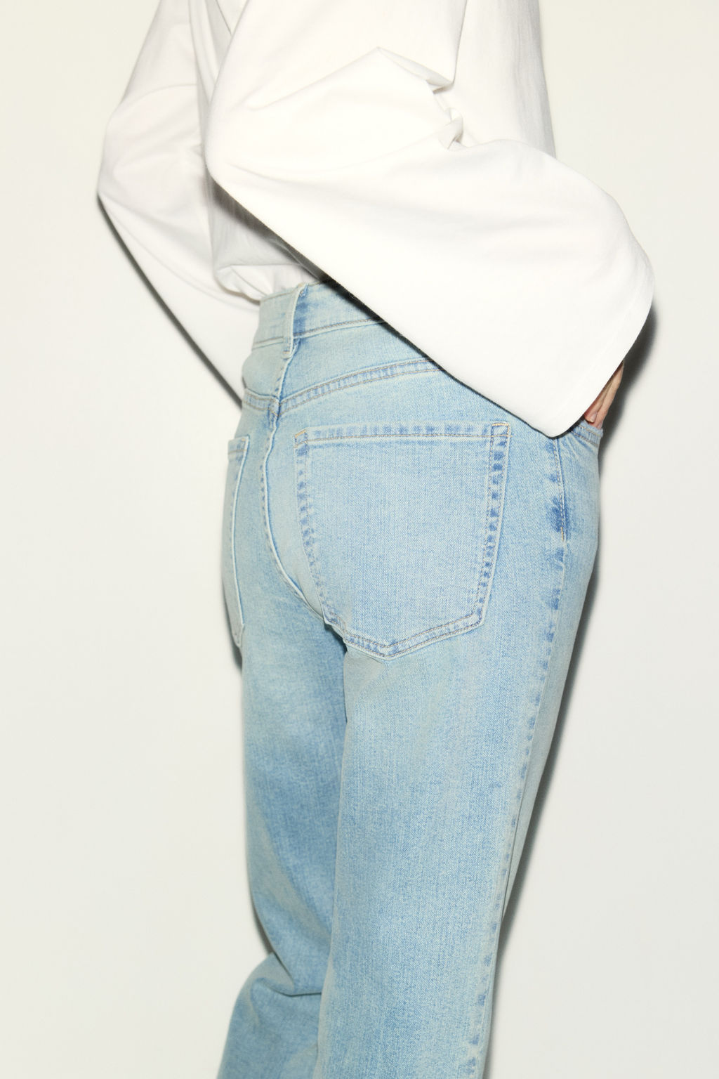 Flared Regular Waist Ankle Jeans - H&m фото 8