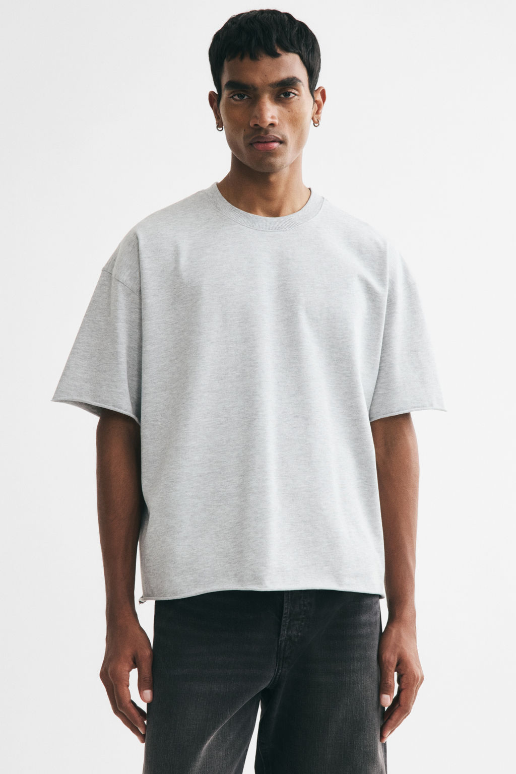 Camiseta boxy Oversized Fit - H&m фото 5