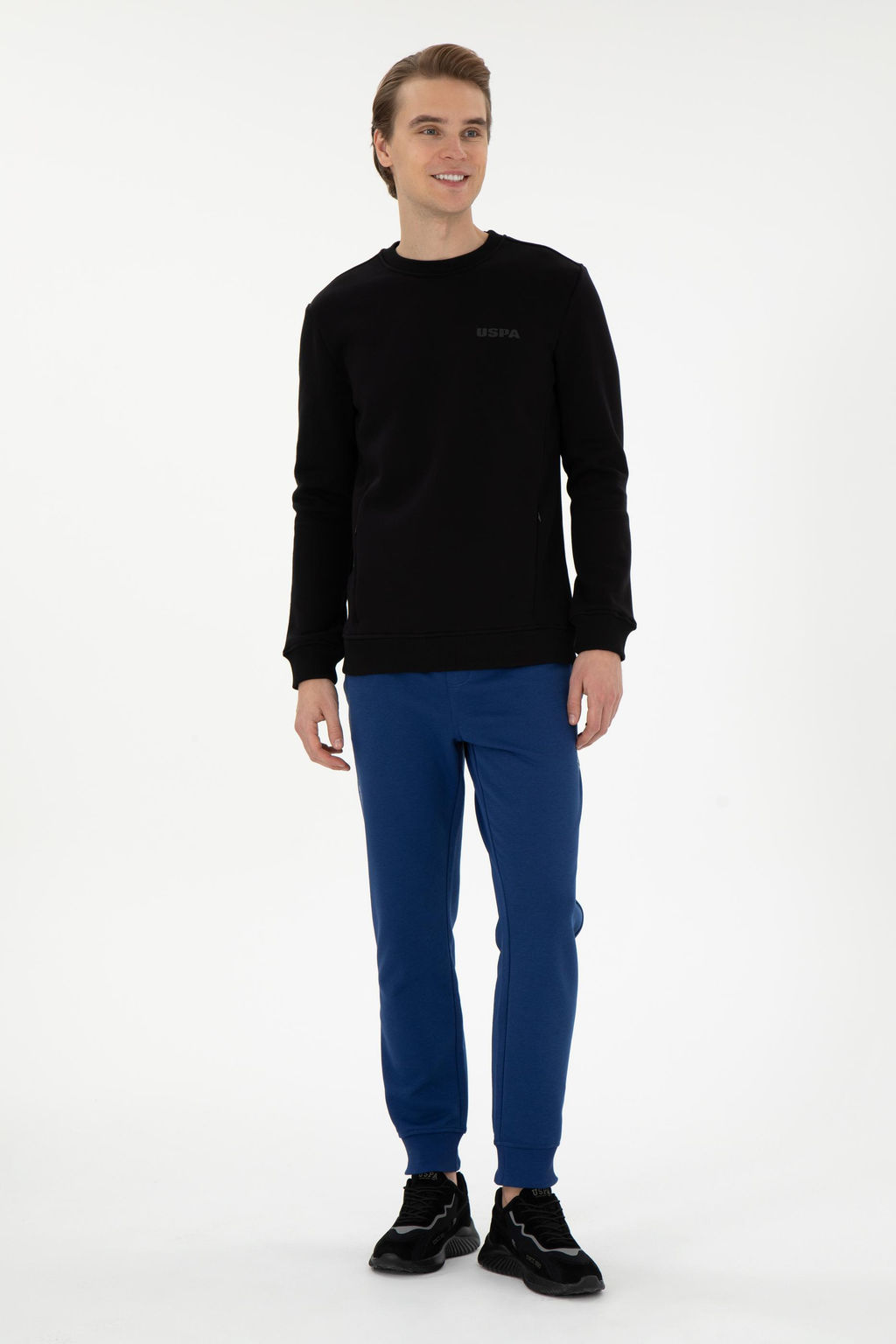 Мужской черный свитшот Неожиданная скидка в корзине - U.s. polo assn фото 4