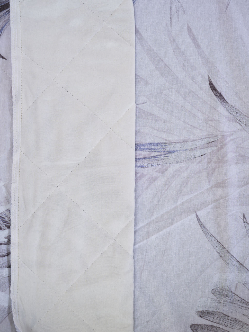 Постельное белье зима-лето из поплина с простыней на резинке - Ночная тишина Евро с прост.на резинке 180*200*25 (нав.70х70)