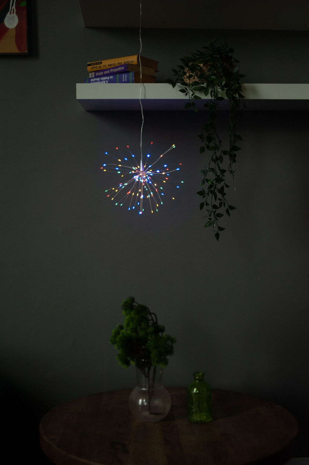 ULD-H3030-150/DTA/3AA/RC MULTI IP20 FIREWORKS Фигура светодиодная Фейерверк на батарейках 3AA (не в/к), 30х30см. Подвесная. 120 светодиодов. Разноцветный свет. Пульт ДУ (в/к). Провод прозрачный. TM Uniel