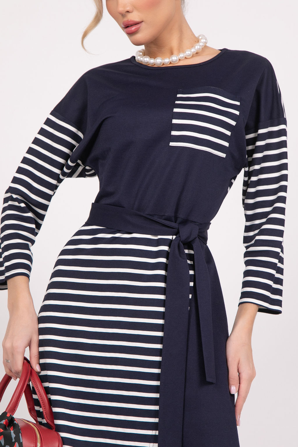 Платье Габи (тёмно-синий) - Эльза фото 2