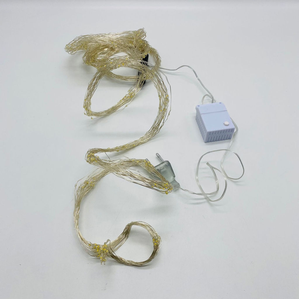 Гирлянда для Елки Роса 20 веток теплая 3 м (арт. MW600L-3M-W) - Ип лебедев о.ю фото 2