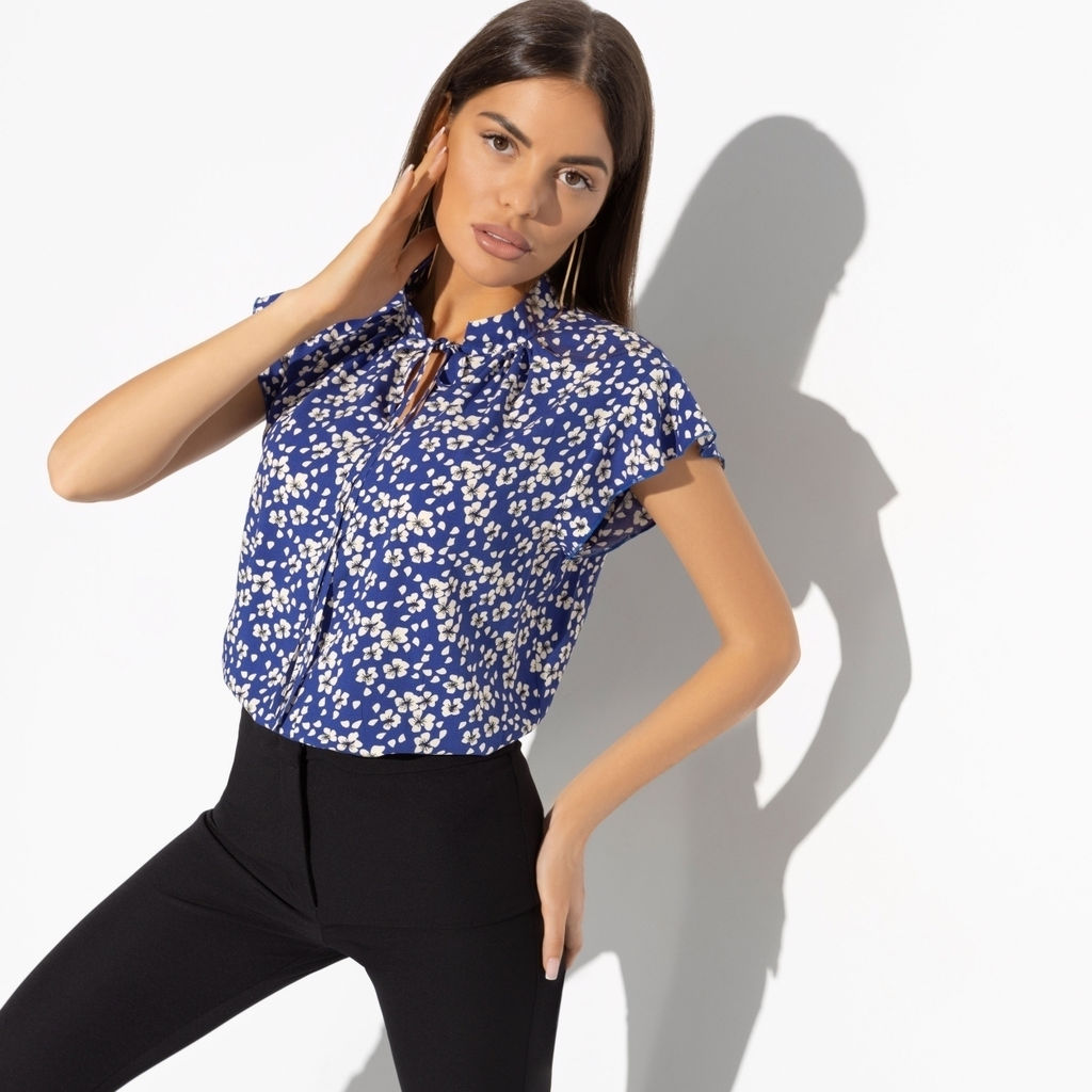 Блуза Свежая подборка (flower) - Charutti фото 8