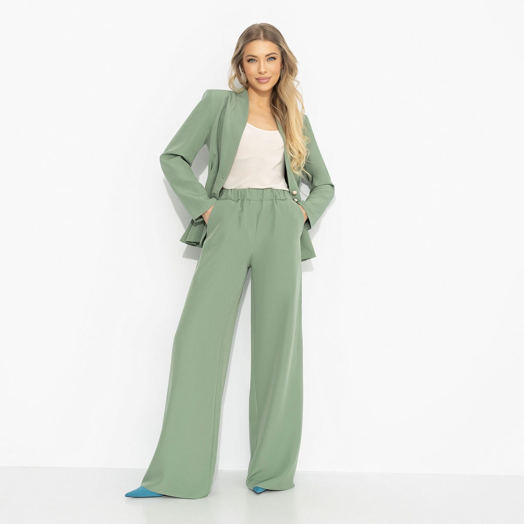 Брючный костюм женственный, Время знаков (2 в 1, дыхание леса) - Charutti фото 9