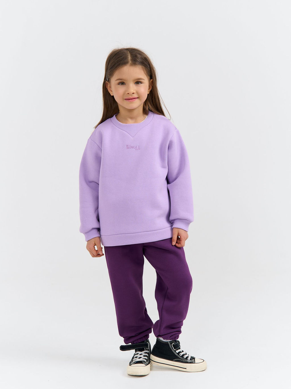 Свитшот Сирень утепленный - Bungly фото 6