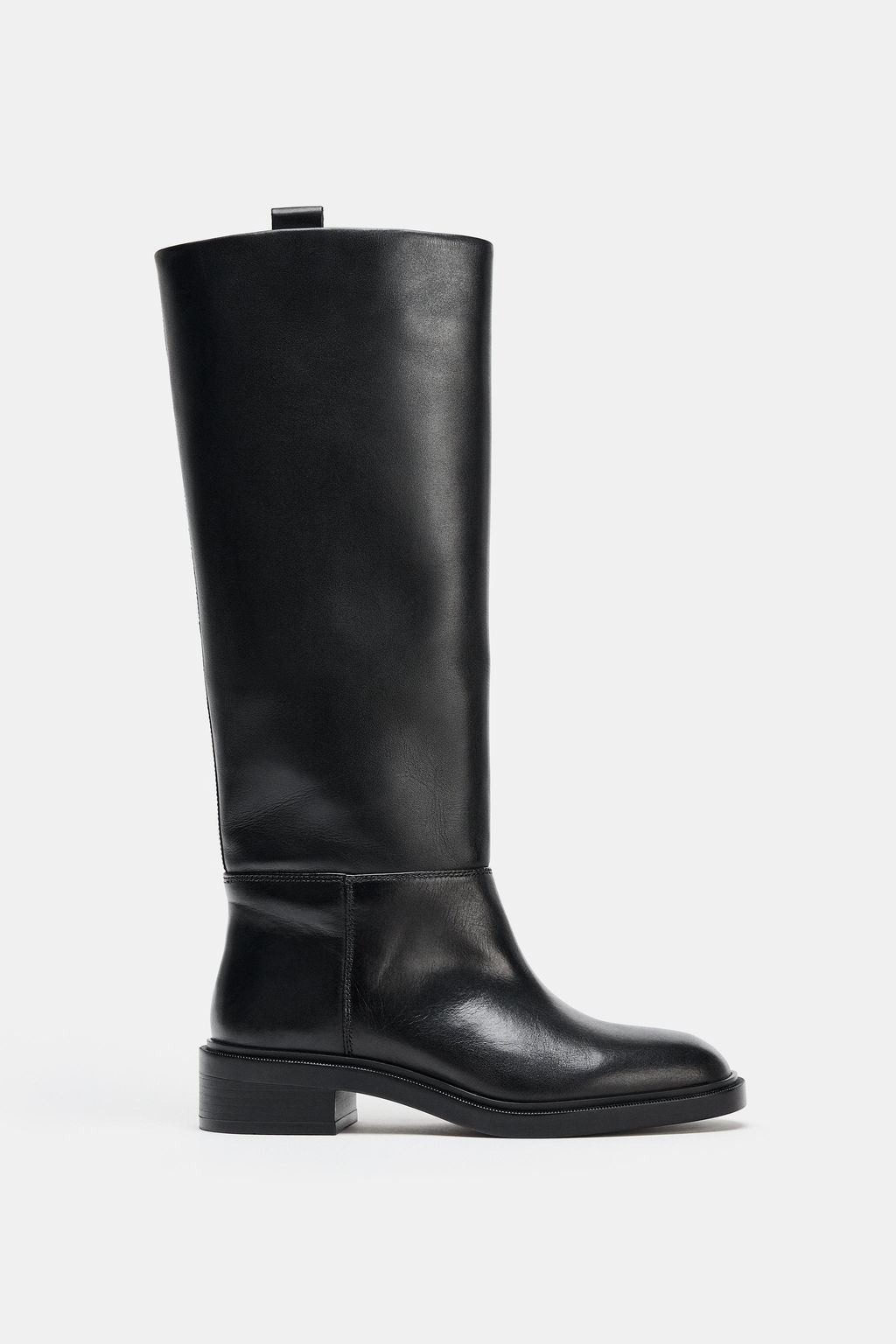 LEATHER RIDING BOOT