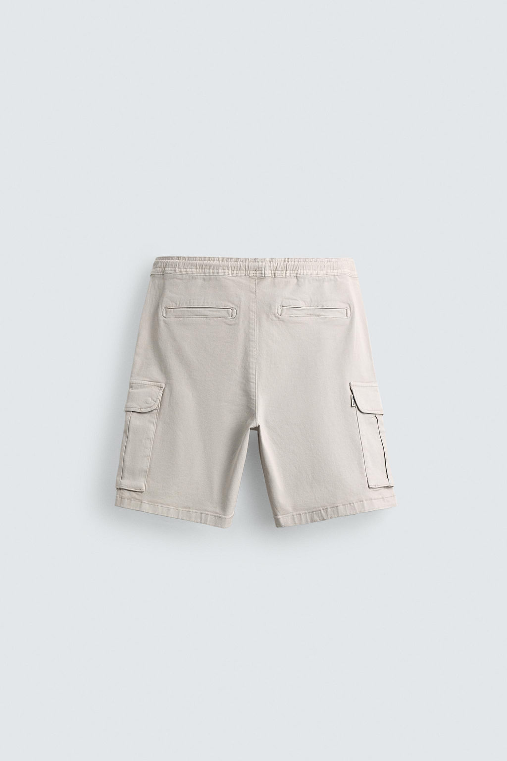 BERMUDA CARGO RELAXED FIT LAVADO / Hielo - Zara фото 8