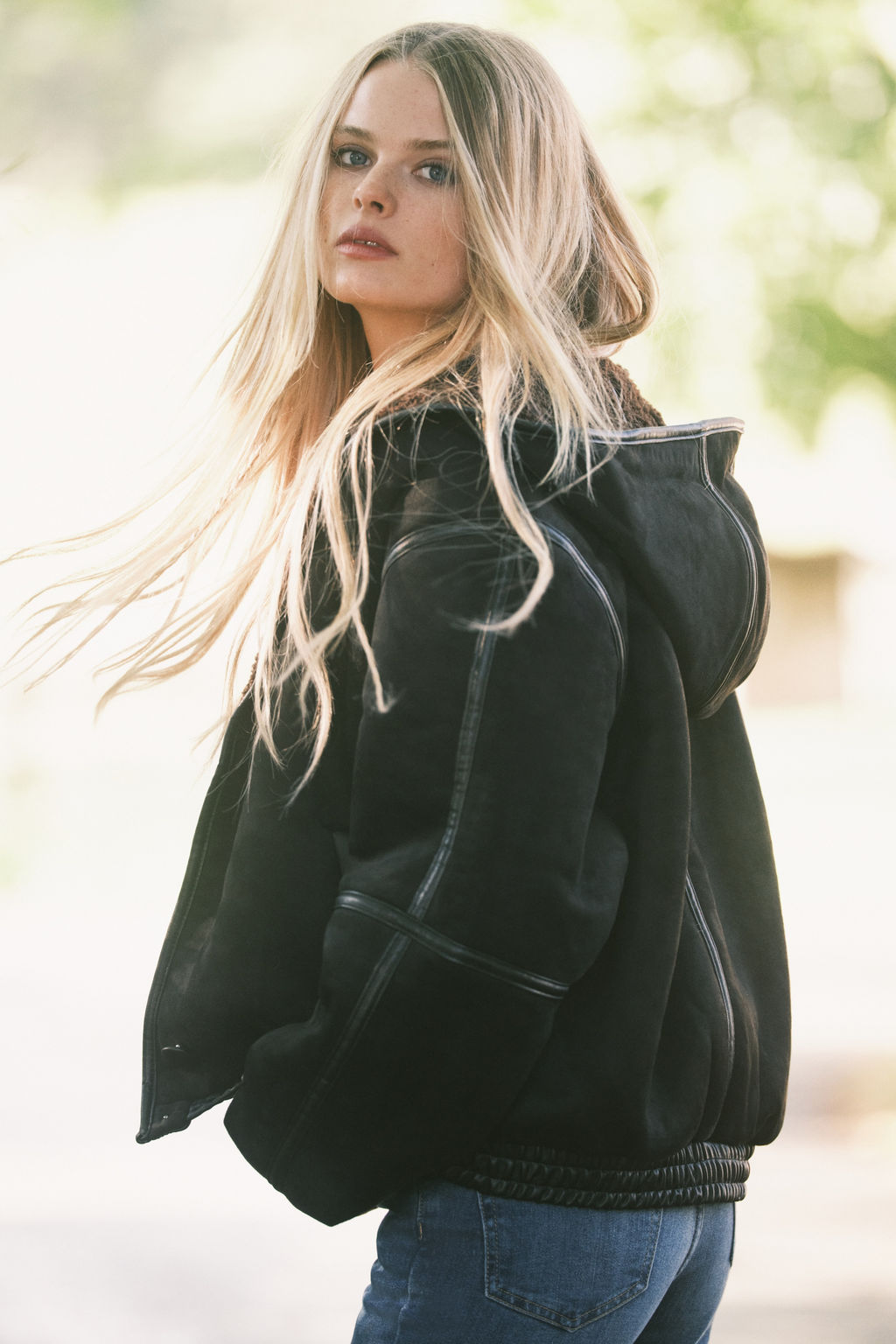 Chaqueta con forro de borreguito - H&m фото 2