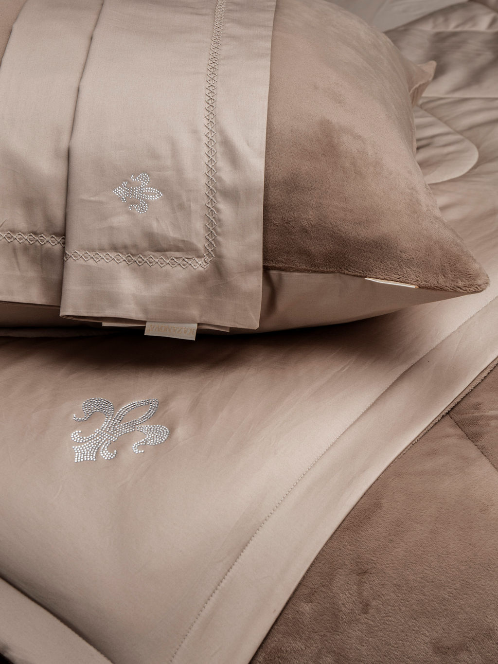 Lindor Fluffy (карамель) Egyptian Cotton комплект