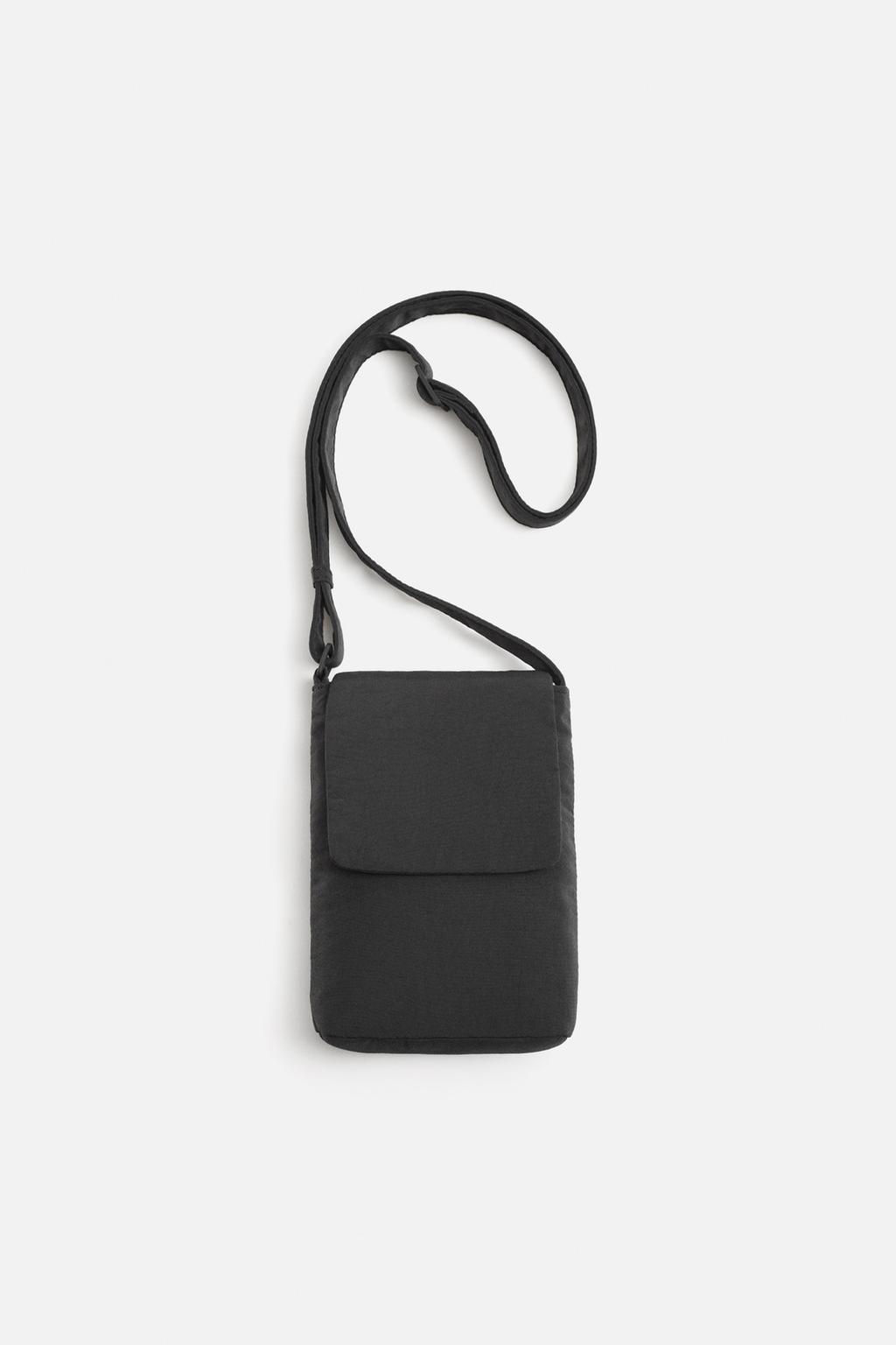 MINI NYLON MESSENGER BAG - Zara фото 8