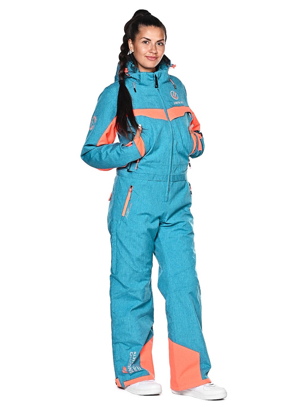 Комбинезон B-9031 Бирюзовый