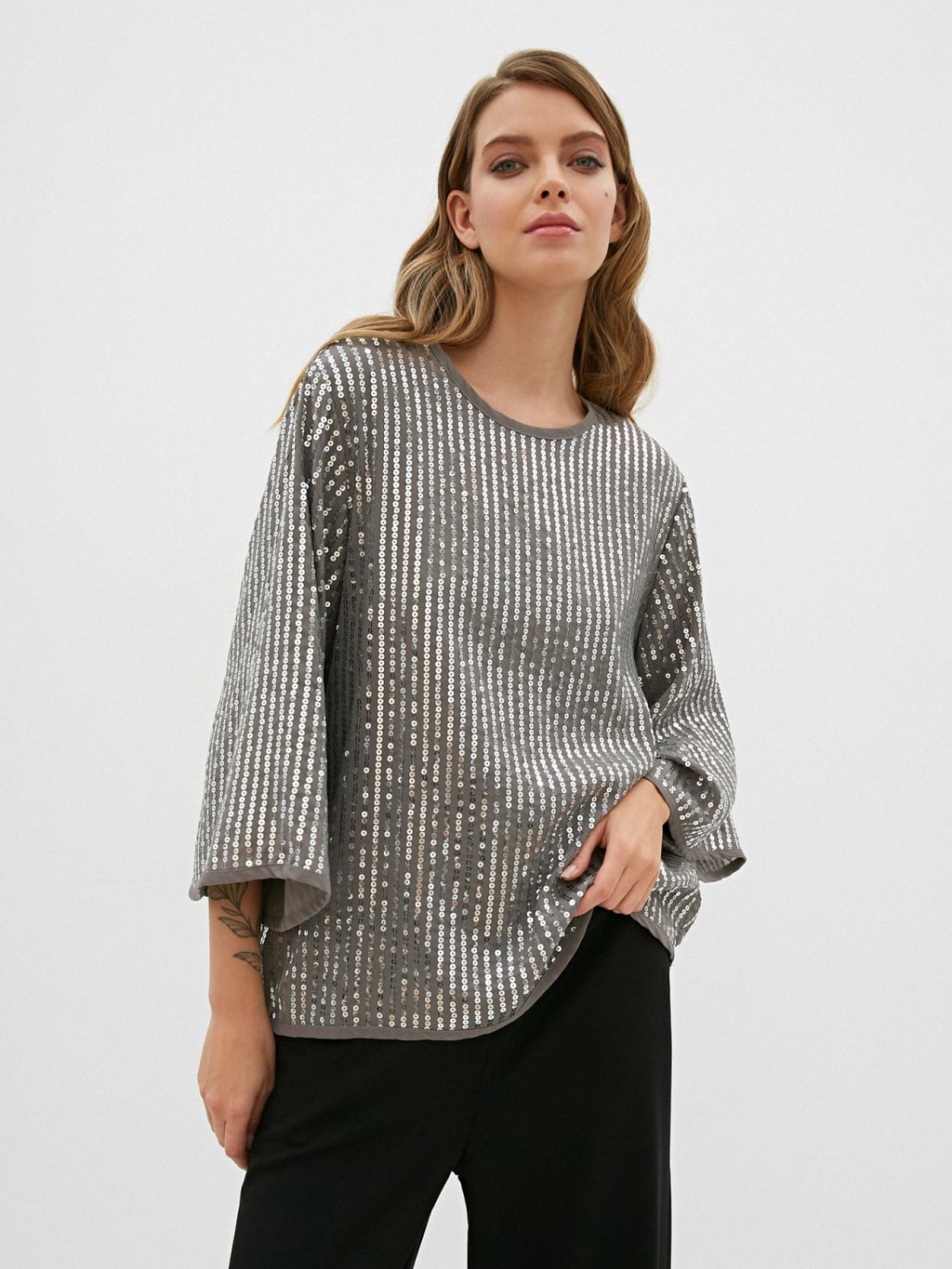 Conso/PR 200958 - silver Блузка