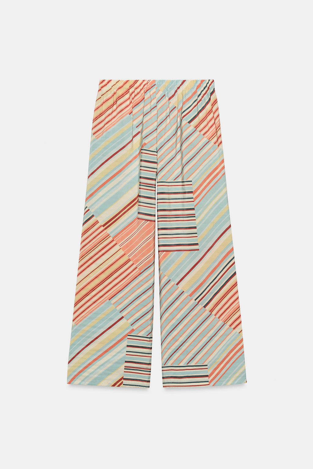 PANTAL?N ANCHO RAYAS / Rayas - Zara фото 6