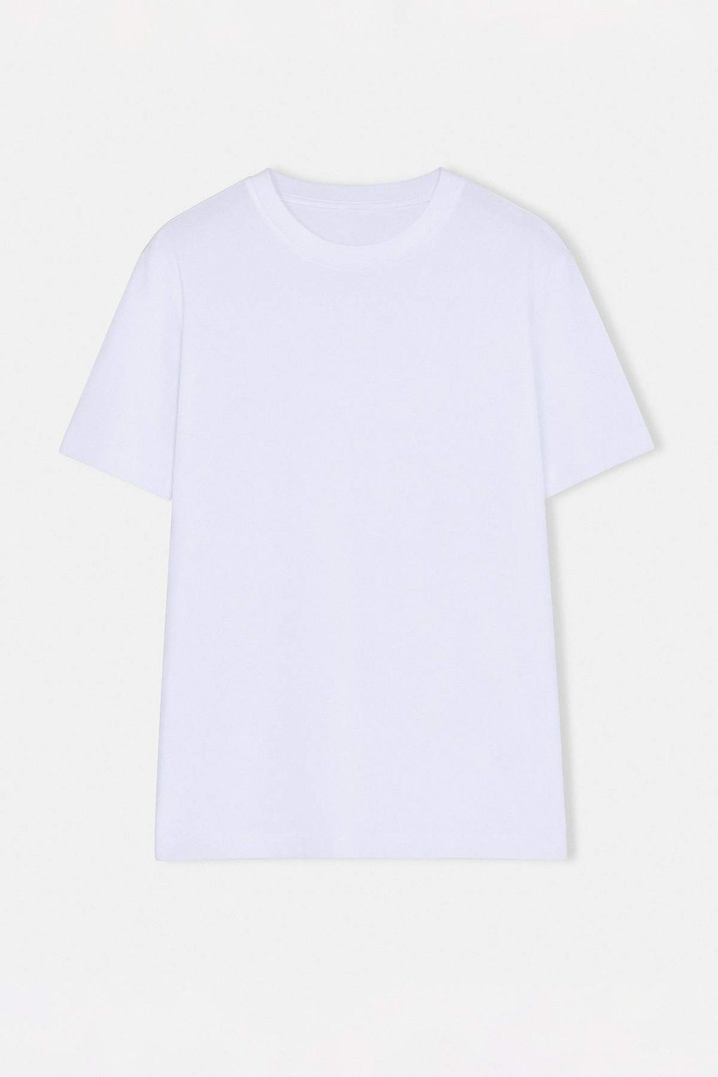 Gri- Ekru Oversize 2li Paket Basic %100 Pamuklu T-Shirt TMNSS24TS00038