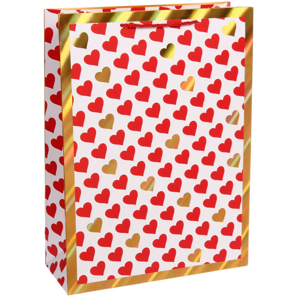 Пакет подарочный "My love" 31*42*12 см