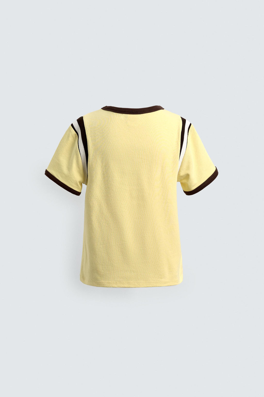 RIB T-SHIRT WITH CONTRAST TEXT HARRY LAMBERT FOR ZARA X DISNEY  фото 2