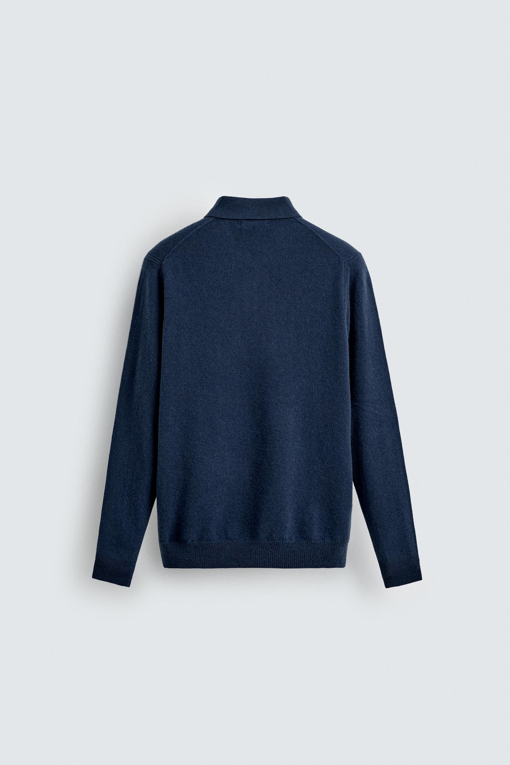 WOOL - CASHMERE KNIT POLO SHIRT - Zara фото 8