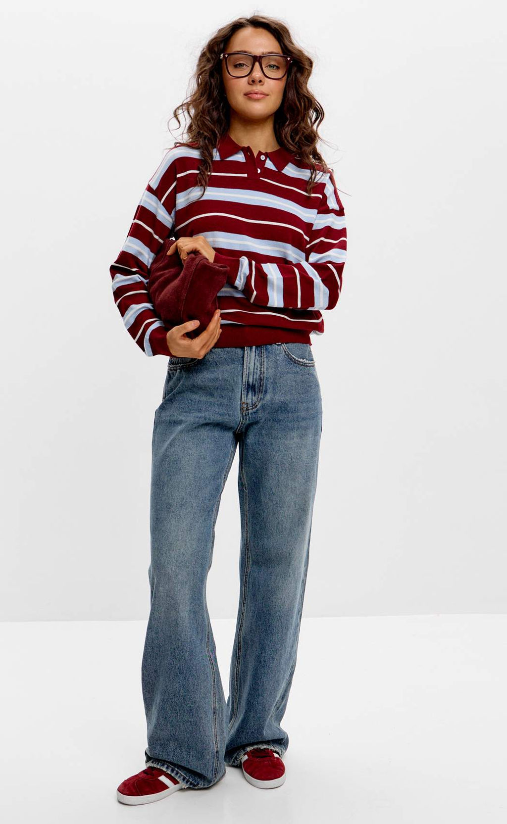 Джинсы F612-0153 r.blue - Fine joyce фото 2