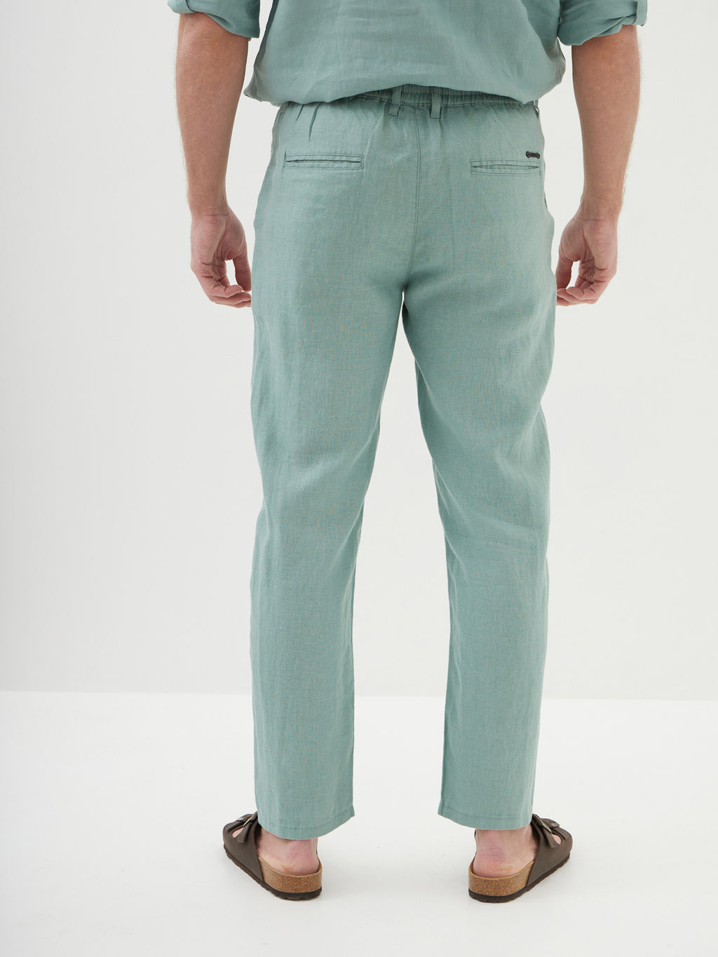 Мужские Льняные Брюки Мом - Mossmore фото 19